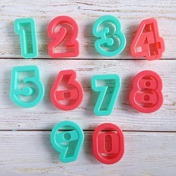 Набор форм для вырезания печенья "Цифры" 4 х 5 х 1,2 см.